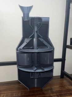 3D Printed Regolith Processing Concept Design